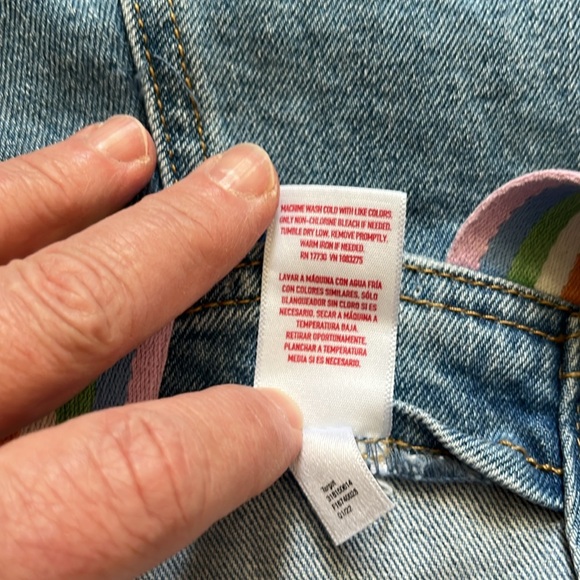 Short Overalls with Rainbow Straps - Picture 13 of 13